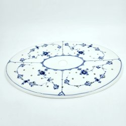 Musselmalet Riflet Dryp Rist nr. 1-110. sortering 3  