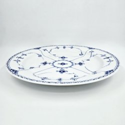 Musselmalet Halvblonde Fad Stort Rundt nr. 1-540. sortering 2