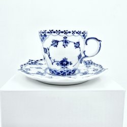 Musselmalet Helblonde Espressokop nr. 1-1038. sortering 1