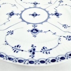 Musselmalet Halvblonde Middagstallerken nr. 1-577. sortering 2 