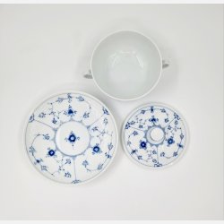 B &amp; G Musselmalet Bouillonkop nr. 247. sortering 2