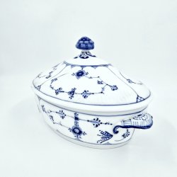 Musselmalet Riflet Lgfad nr. 1-283. sortering 1  