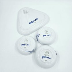 Bl Mega Riflet Serveringsst 24.5cm. 4 stk. sortering 1 