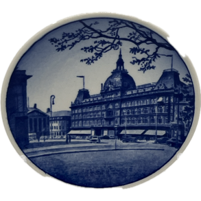 Royal Copenhagen Mini Platte Kongens Nytorv 61-2010 