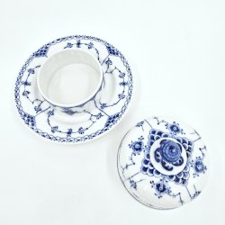 Musselmalet Halvblonde Smrskl nr. 1-502. sortering 2 