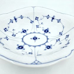 Musselmalet Riflet Salatfad nr. 1-2014. sortering 1 Meget Sj�ldent 