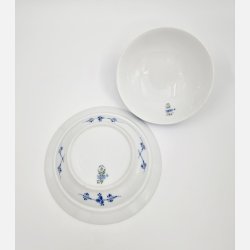 Musselmalet Halvblonde Ragoutfad nr. 1-617. sorterin 2