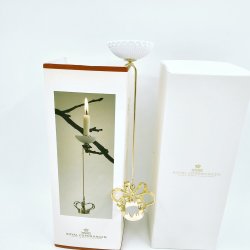 Royal Copenhagen Lysholder Med Krone