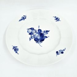 Bl Blomst Kantet Middagstallerken nr. 10-8549. sortering 3  