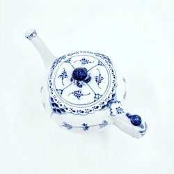 Musselmalet Halvblonde Tekande nr. 143. sortering 1 