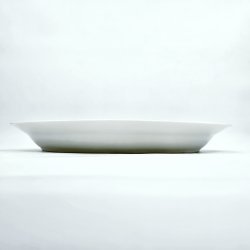 Musselmalet Halvblonde Ovalt Fad nr. 1-534. sortering 2  