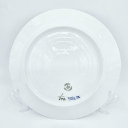 Musselmalet Halvblonde Frokosttallerken nr. 1-578. sortering 1 