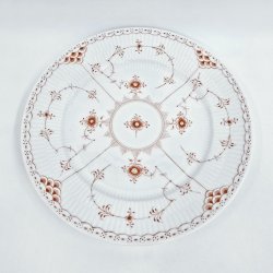 Royal Copenhagen Koral Musselmalet Halvblonde Tallerken nr. 622. sortering 2 