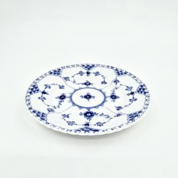 Musselmalet Helblonde Kagetallerken nr. 1-1088. sortering 2  