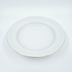 Tradition Hvid Halvblonde Dyb Tallerken nr. 1275-565. Sortering  1