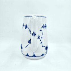 Musselmalet Riflet Kande nr. 1-2224. sortering 2 Hotelporcel�n 