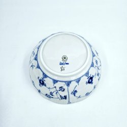 Musselmalet Riflet Salatkumme nr. 1-311. sortering 2  