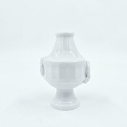 Hvid Vifte Kuvert Vase / Bordkortholder nr. 1212-11535. Sjlden