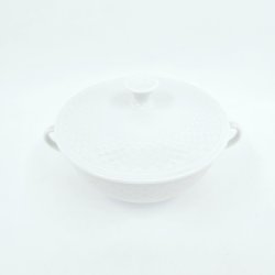 Hvid Elegance Bouillonkop nr. 247. sortering 2 