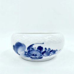 Bl� Blomst Flettet Skyllesk�l nr. 10-8224. sortering 1 Sj�lden 