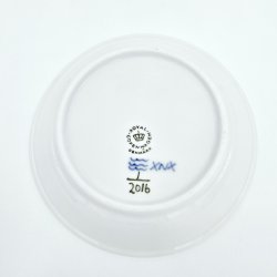 Musselmalet Riflet Underkop nr. 1-2016. sortering 1 Hotelporceln  