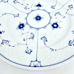 B &amp; G Musselmalet Frokosttallerken nr. 712. sortering 1 Hotelporceln  