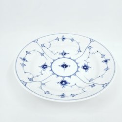 B &amp; G Musselmalet Riflet Dyb Tallerken sortering 2 