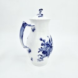 Bl Blomst Svejfet Chokoladekande nr. 10-1508. sortering 1 Sjlden