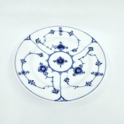 B &amp; G Musselmalet Riflet Brdtallerken sortering 1 