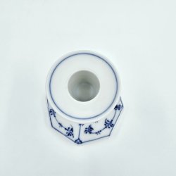 Musselmalet Riflet Lysestage nr. 1-3303. sortering 2 