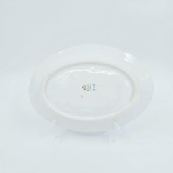 Mgestel Ovalt Fad nr. 18 Med Guldkant 1 sortering  