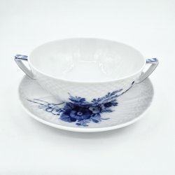 Bl Blomst Svejfet Bouillonkop nr. 10-1872. sortering 1  