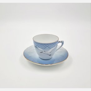 Mgestel Espresso Kop nr. 108B Med Guldkant 2 sortering