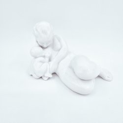 B &amp; G Figur Kvinde Med Barn nr. 29/4029. Sortering 1  