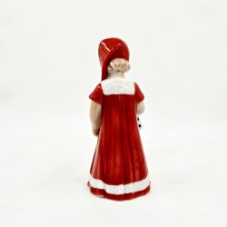 Royal Copenhagen Figur Pige Med Julesok nr. 092. sortering 1