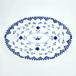 Dickens Sommerfugl Stort Ovalt Fad nr. 15. sortering 2 