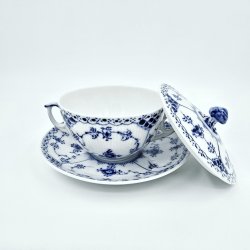 Musselmalet Halvblonde Bouillonkop nr. 1-764. sortering 1