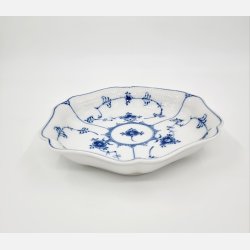 Musselmalet Riflet Asiet nr. 1-2195. sortering 3 