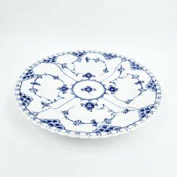 Musselmalet Helblonde Tallerken nr. 1-1085. sortering 1 