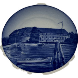 Royal Copenhagen Miniature Plate Snderborg Slot 65-2010 
