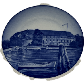 Royal Copenhagen Mini Platte Snderborg Slot 65-2010 