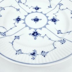 B &amp; G Musselmalet Riflet Middagstallerken sortering 2 