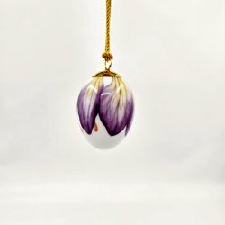 Royal Copenhagen P�ske�g Lilla Krokus Blade 2022. Sortering 1 