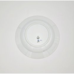 Bl Blomst Flettet Stor Dyb Tallerken nr. 10-8107. sortering 2