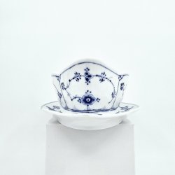 Musselmalet Riflet Sovseskl nr. 1-204. sortering 1 