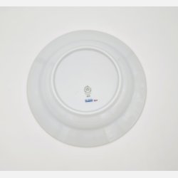 Purpur Lille Dybtallerken Med Guldkant nr. 604. sortering 1