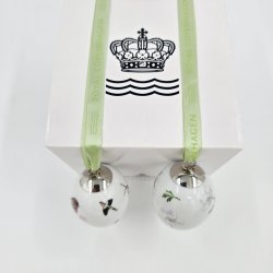 Royal Copenhagen P�ske�g Bogfinke &amp; Hvid Anemone 2009. Sortering 1 