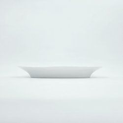 B &amp; G Musselmalet Ovalt Fad nr. 18. sortering 1  