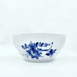 Bl� Blomst Svejfet Salatkumme nr. 10-1643. sortering 1  