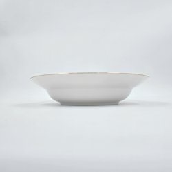 Tradition Hvid Halvblonde Dyb Tallerken nr. 1275-659. Sortering 1 